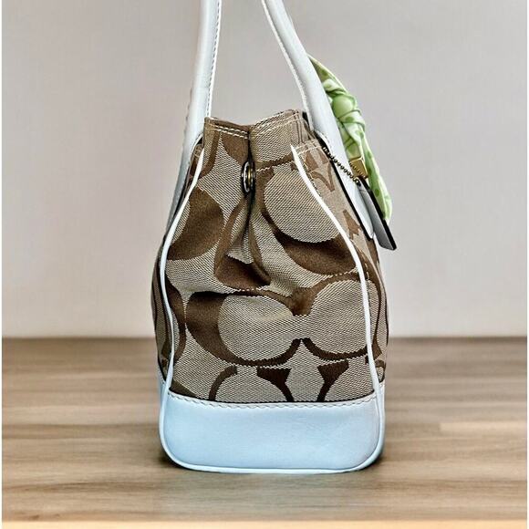 Y2K Coach 11557 Hampton Madeline Signature Satchel Bag - Picture 3 of 12